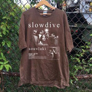 Slowdive Tshirt ,slowdive Souvlaki Tracklist,slowdive Album Vintage T-shirt